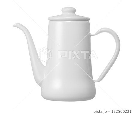 白いコーヒーポット 白いコーヒーポット 122560221