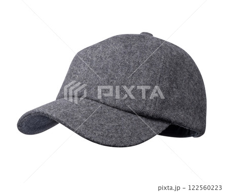 グレーのベースボールキャップ 122560223