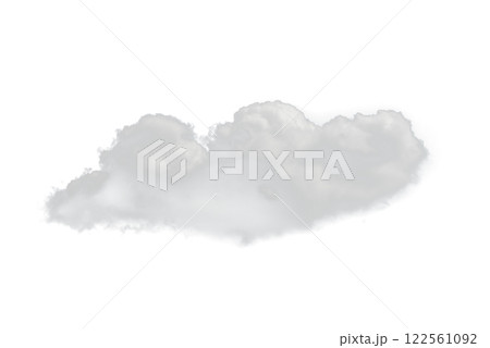 Clouds isolated on white background 122561092