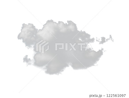Clouds isolated on white background 122561097
