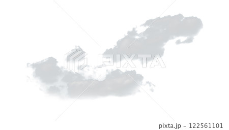 Clouds isolated on white background 122561101