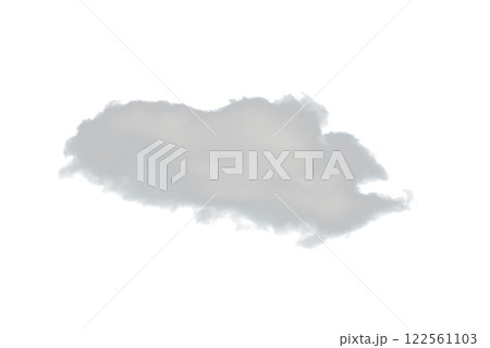 Clouds isolated on white background 122561103