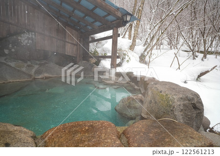 雪見露天風呂　新穂高温泉 122561213