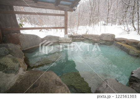 雪見露天風呂　新穂高温泉 122561303