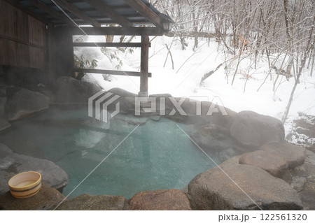 雪見露天風呂 新穂高温泉 雪見露天風呂 新穂高温泉 122561320