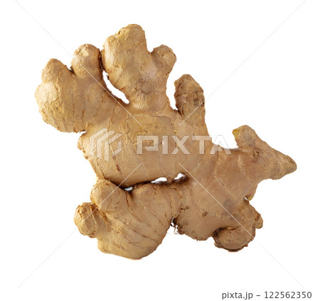 Fresh ginger isolated on a white background. Fresh ginger isolated on a white background. 122562350