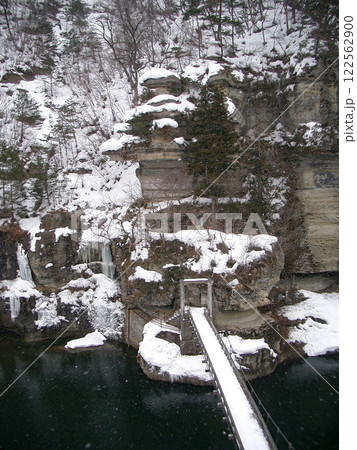 福島県南会津郡の塔のへつり 福島県南会津郡の塔のへつり 122562900