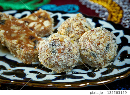 tasty sherbet with nuts tasty sherbet with nuts 122563139