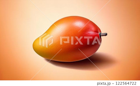 春のマンゴーと柔らかい背景 122564722