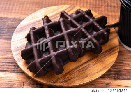 チョコレートワッフル チョコレートワッフル 122565852