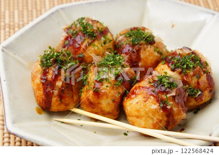 大阪名物たこ焼 122568424