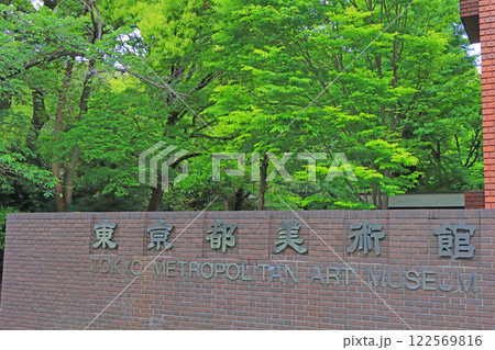 東京都台東区、東京都美術館の風景 東京都台東区、東京都美術館の風景 122569816