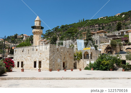 Deir el-Qamar old mosque in Lebanon. Shouf Mountains. Deir el-Qamar old mosque in Lebanon. Shouf Mountains. 122570016