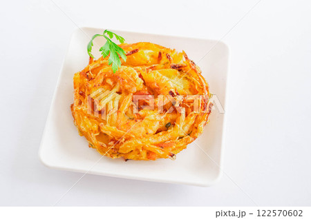 エビ入りかき揚げ エビ入りかき揚げ 122570602