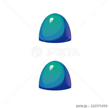 Cartoon Egyptian font colon punctuation sign. Egypt history English ABC special symbol, egyptian civilization vector game font typeset punctuation sign or Africa pharaoh latin alphabet element 122571459
