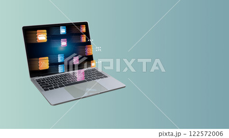 Digital data storage technology document management system on servers network internet, Searching and manage folder and files online, Download and upload database from computer software technology. Digital data storage technology document management system on servers network internet, Searching and manage folder and files online, Download and upload database from computer software technology. 122572006