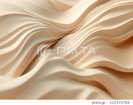 An abstract 3D background featuring smooth wavy textures An abstract 3D background featuring smooth wavy textures 122572762