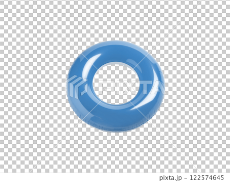 藍色游泳圈 122574645