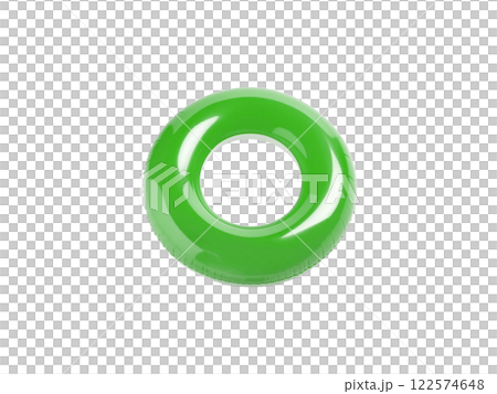 綠色游泳圈 122574648