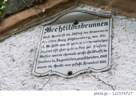 Mechtildisbrunnen, from Utting to Wessobrunn, Munich Way of St. James, Bavaria, Germany 122574727