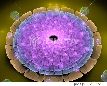 Imaginatory fractal abstract background Image 122577219