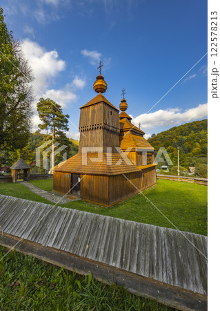 Church of Saint Nicholas, UNESCO site, Bodruzal, Slovakia 122578213