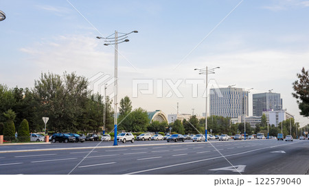 Tashkent, Uzbekistan- 09202024: Tashkent city view Tashkent, Uzbekistan- 09202024: Tashkent city view 122579040