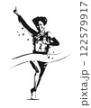 マラソンランナー  陸上競技 駅伝 122579917