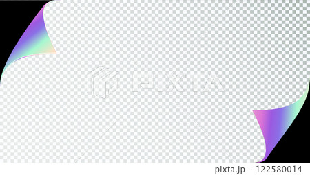 Curly Page Corner realistic illustration. Curled corners set. Paper page curl corner, flip turn fold sheet. Sticker. Vector Curly Page Corner realistic illustration. Curled corners set. Paper page curl corner, flip turn fold sheet. Sticker. Vector 122580014