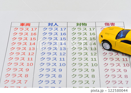 型式別料率クラス制度 型式別料率クラス制度 122580044