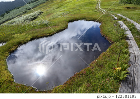 会津駒ヶ岳登山、福島県 122581195