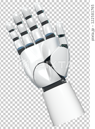 ロボットの手 122581765