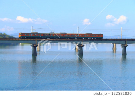 ［JR-N］赤穂線115系電車（湘南色：3両編成） 122581820