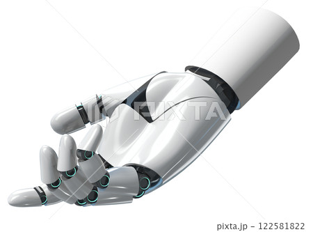 ロボットの手 122581822