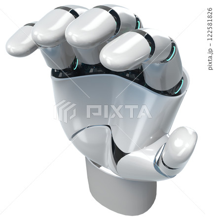 ロボットの手 122581826