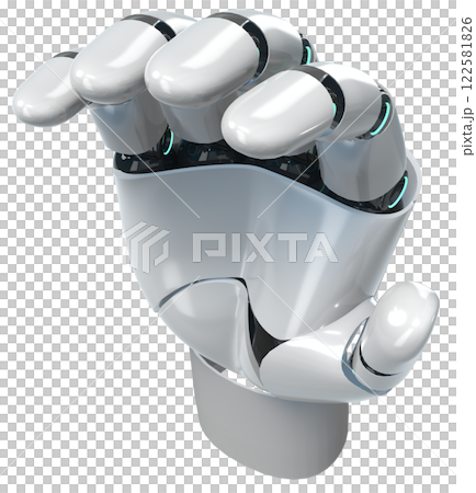 ロボットの手 122581826