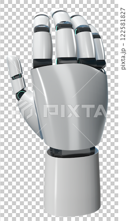 ロボットの手 122581827