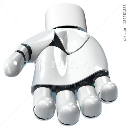 ロボットの手 122581828