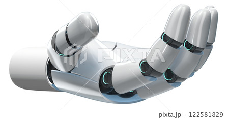 ロボットの手 122581829