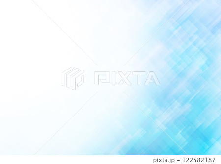 青の幾何学模様背景 122582187