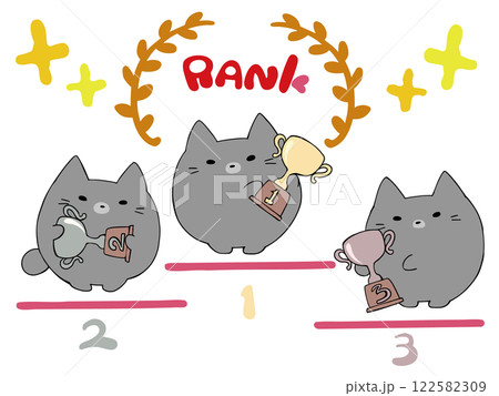 ねこ トロフィー まとめ 122582309