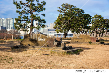 第三台場の砲台跡 122584230