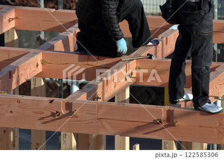建築中建前工事 建築中建前工事 122585306