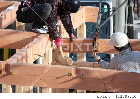 建築中建前工事 建築中建前工事 122585310