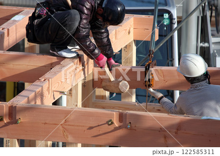 建築中建前工事 建築中建前工事 122585311