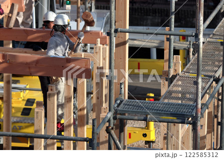 建築中建前工事 建築中建前工事 122585312