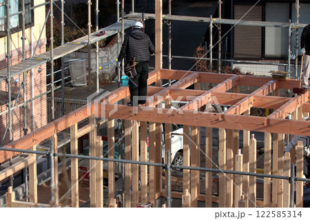建築中建前工事 建築中建前工事 122585314