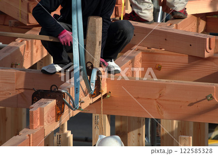 建築中建前工事 建築中建前工事 122585328