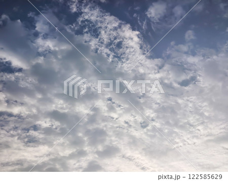 The vast blue sky and clouds sky background The vast blue sky and clouds sky background 122585629