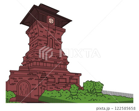 Menara Kudus Central Java Indonesia ancient historical architecture minaret tower building Islamic traditional monument Indonesian heritage tourism destination design set Menara Kudus Central Java Indonesia ancient historical architecture minaret tower building Islamic traditional monument Indonesian heritage tourism destination design set 122585658